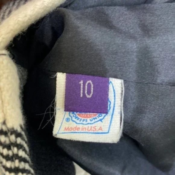 SOLD Vintage Ralph Lauren Collection Purple Label Wool Cashmere Plaid Jacket - Picture 7 of 7